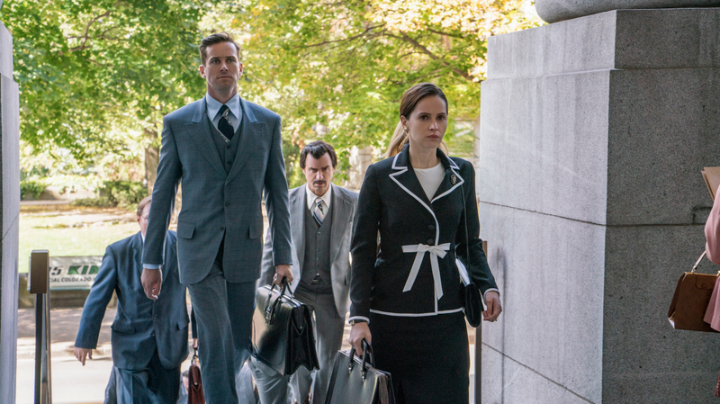 Illustration for article titled After a clumsy opening statement, RBG biopic On The Basis Of Sex effectively argues its case